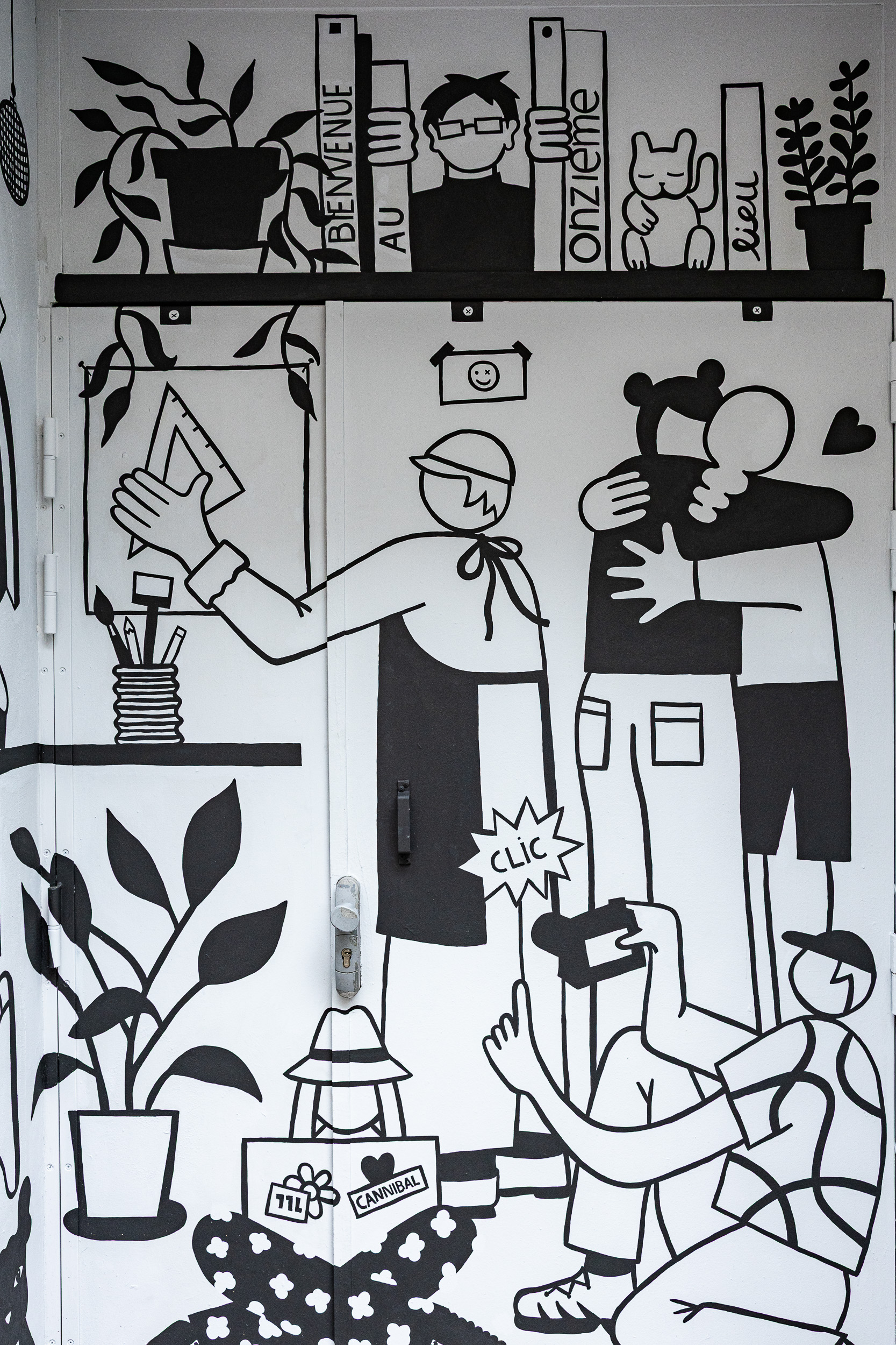 Fresque par Hell, photo Pierre Morel